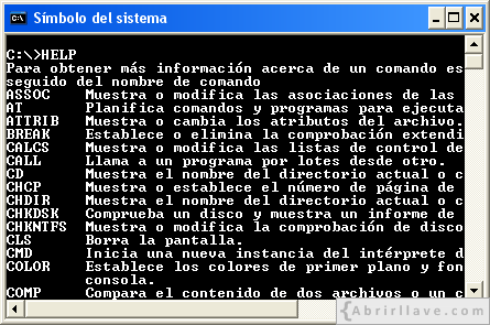 Ventana del Símbolo del sistema ejecutando exit sin parámetros - Ejemplo del tutorial de CMD de {Abrirllave.com